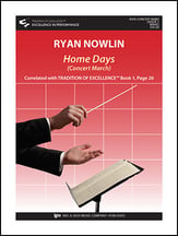 Home Days Concert Band sheet music cover